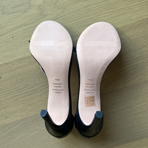 NWOT Stuart Weitzman Nudistcurve 100 Smooth Leather Sandals - Picture 4 of 8